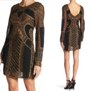 The Jetset Diaries Perlina Embellish Bodycon Dress